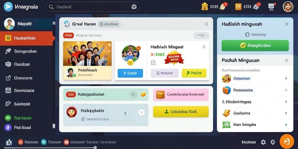 Misi menarik yang menantang dan menghibur.