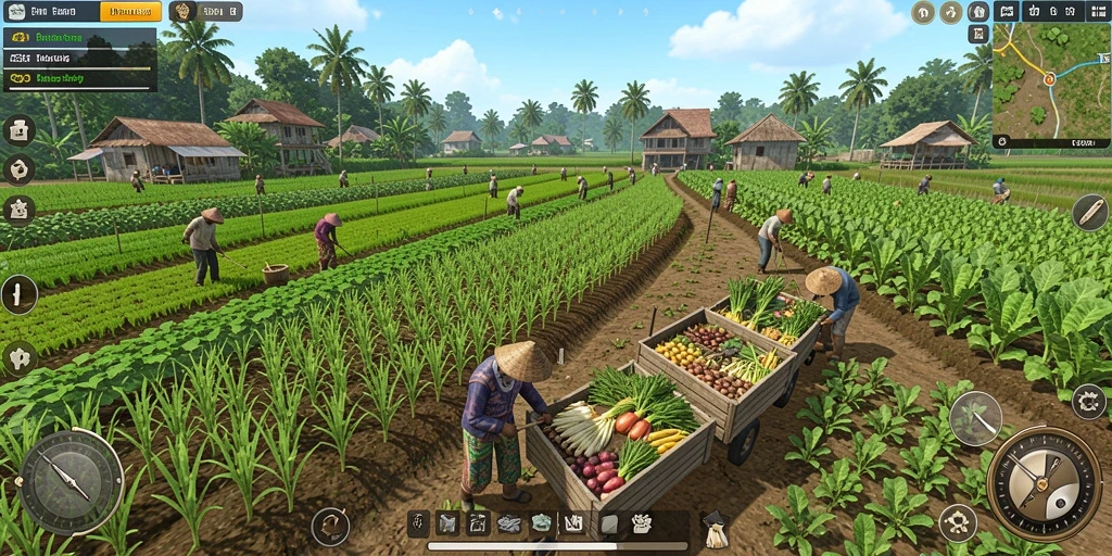 Karakter-karakter unik yang dapat diupgrade untuk pengalaman lebih baik.