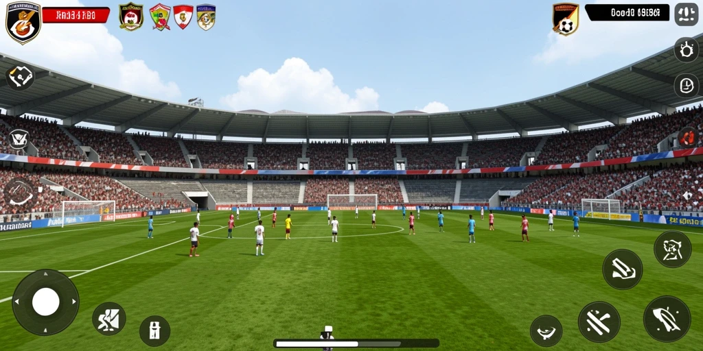 Momen balapan seru di trek yang menantang.